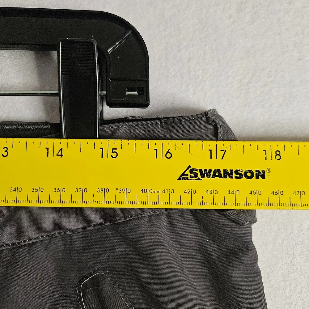 Burton Dryride Tactic Snow Pants Mens Large‎ Gray Waterproof Snowboard Ski Cargo
